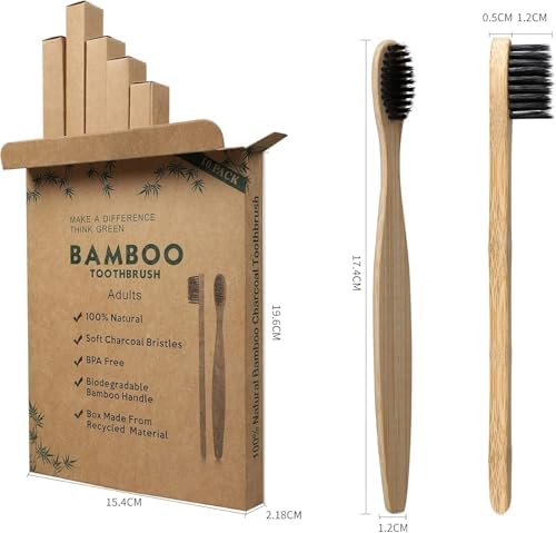 41hoEf29AML._AC_.jpg Brosses à dents bambou — Lot de 10