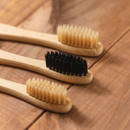 41lPixuq2WL._AC_.jpg Brosses à dents bambou naturel — Lot de 10