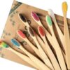 511G16sSTuL._AC_.jpg Brosses à dents bambou — Lot de 10